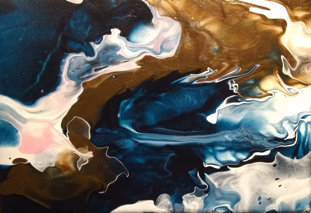 Paint Pouring [2-2.5 messy but fun hours]